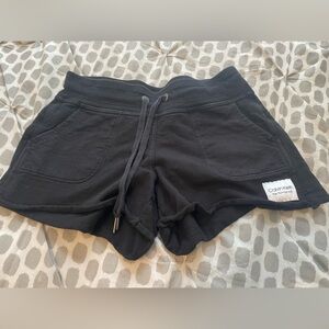 Calvin Klein Black Sweat Shorts